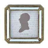 Ornate Photo Frame 4x4 - Gold / White