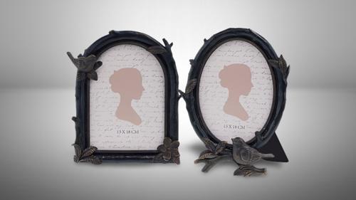 Ornate Photo Frame 5x7 - Black