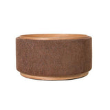 Miami Tray Ottoman Xl Withwood Base - Tobacco