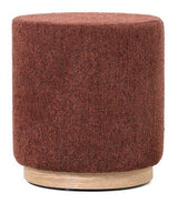 Miami Ottoman Withwood Base - Burnt Ochre