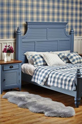Kaikoura Long Wool Double NZ Sheepskin - Grey