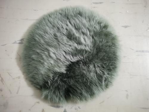 Kaikoura Long Wool Seat Pad - Thyme