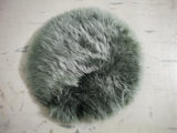 Kaikoura Long Wool Seat Pad - Thyme