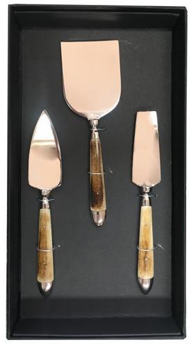 Beak Cheese Set of 3 - Shiny, Nickel