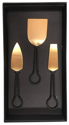 Marvel Cheese Set of 3 - Gold Epl, Powder Coated