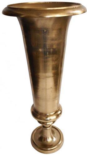 Gold Metal Vase - 37 X 37 X 81