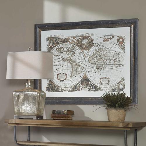 Mirrored World Map