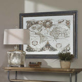 Mirrored World Map