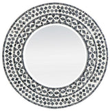 Capiz Round Mirror - 610 X 610 X 20