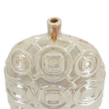 Shelby Short Iridescent Glaze Ceramic Vase