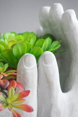 Hand Statue Planter - 250 X 160 X 370