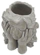 Girl Statue Planter - 255 X 245 X 290