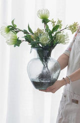 Bowen Glass Vase - 190 X 190 X 260