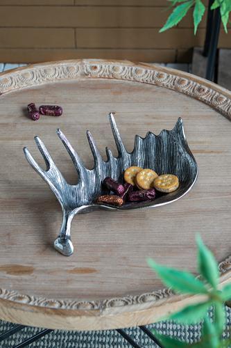 Moose Antler Decorative Bowl