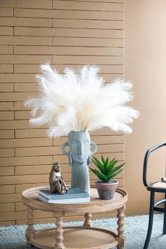 Artificial Pampas Grass X3 Branches - Natural