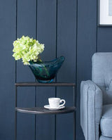 Blue Glass Vase - 290 X 195 X 180