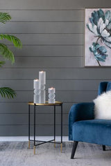 Glass Candle Holder - 80 X 80 X 380