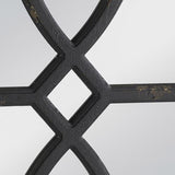 Black Carved Wll Mirror Set of 2 - 400 X 600 X 30