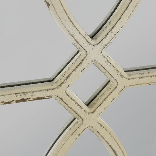 White Carved Wll Mirror Set of 2 - 400 X 600 X 30