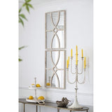 White Carved Wll Mirror Set of 2 - 400 X 600 X 30