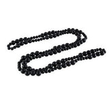 Black Wood Beads
