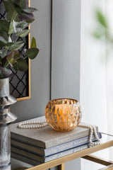 Glass Decrotive Bowl - 150 X 150 X 110 - SE2732