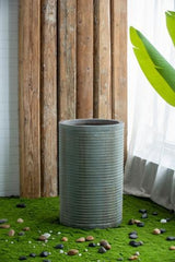Planter - Rustic Olive - 470 X 470 X 750