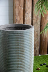 Planter - Rustic Olive - 470 X 470 X 750