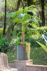 Planter - Rustic Olive - 470 X 470 X 550