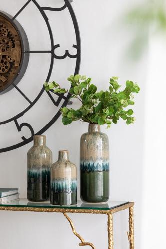 Ceramic Vase Set of 3 - 140 X 140 X 375