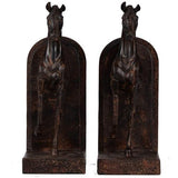 Horse Bookends Set of 2 - 127 X 101 X 266