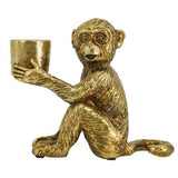 Monkey Candle Holder - 155 X 70 X 128