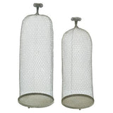 Wire Cloche Set of 2