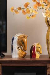 Ceramic Horse Head - 145 X 80 X 180