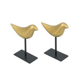 Gold Birds Set of 2 - 160 X 160 X 200