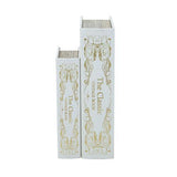 White Book Box Set of 2