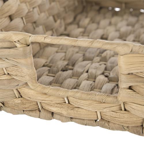 Water Hyacinth Tray Set of 3 - 420 X 280 X 100