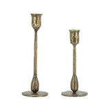 Gold Candle Holders Set of 2