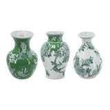 Porcelain Vase Set of 3 - 100 X 100 X 150