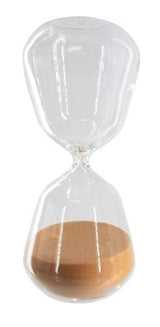 Hourglass with Terracotta Sand - Large