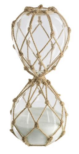 Woven Hourglass with White Sand - Large