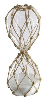 Woven Hourglass with White Sand - Small