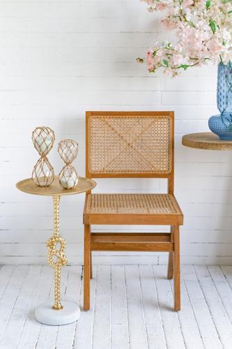 Woven Hourglass with White Sand - Small