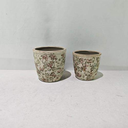 Autumn Floral Pot - Autumn - 145 X 145 X 135