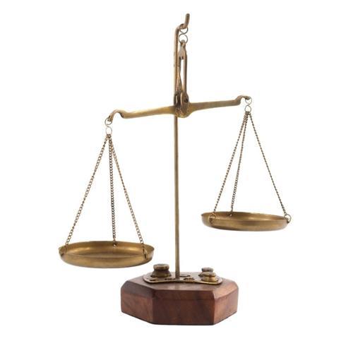 Brass Scales - 180 X 90 X 205