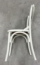 Cross Back Chair - Antique White - 500 X 530 X 890