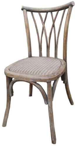 Elm & Rattan Bentwood Dining Chair - 470 X 480 X 900