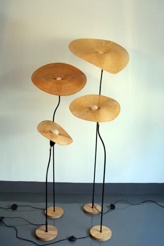 Bamboo Floor Lamp - 480 X 480 X 1300