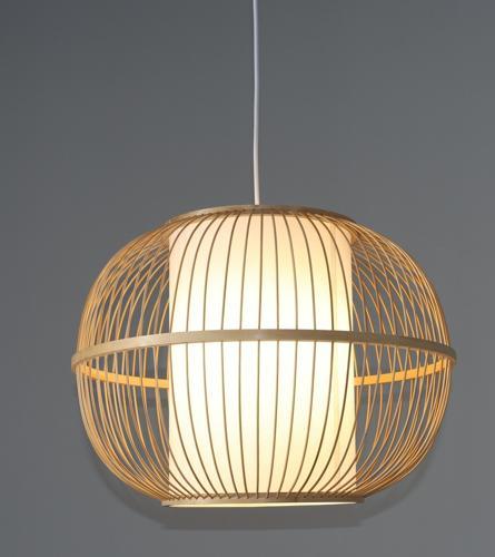 Bamboo Pendant - Natural - 460 X 300