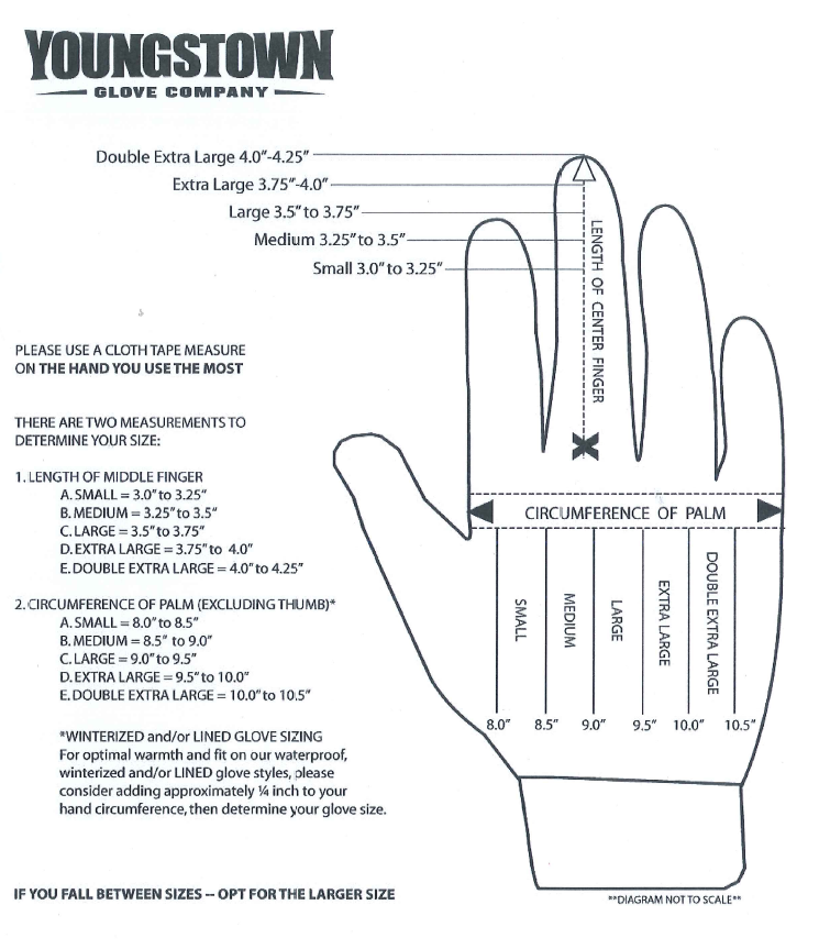 Youngstown Mechanics Plus Work Gloves - Large